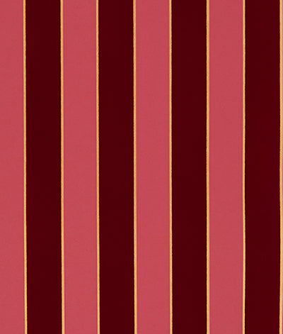 Purchase Product# W7780-13 pattern name & colorRegency Stripe Carmine/Gold Osborne & Little Wallpaper