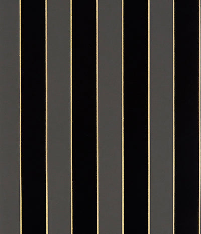 Purchase Pattern number W7780-20 pattern name & colorRegency Stripe Charcoal/Gold Osborne & Little Wallpaper