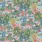 Purchase Pattern# W7811-01 pattern name & colorRhapsody Elysium Aqua. Osborne & Little Wallpaper