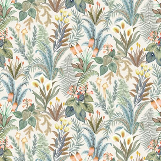 Purchase Sample - W7812-01 Rhapsody Calla Lily Stone. Osborne & Little Wallpaper