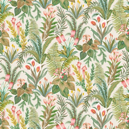 Purchase Sample - W7812-04 Rhapsody Calla Lily Forest. Osborne & Little Wallpaper