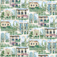 Purchase Product# W7813-02 pattern name & colorRhapsody Villa Como Azure. Osborne & Little Wallpaper