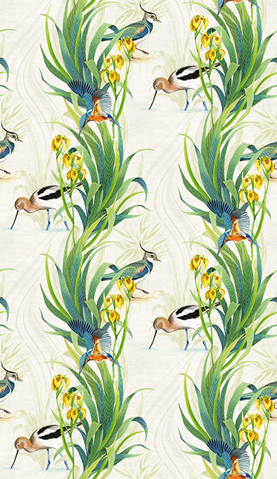 Purchase Item# W7815-01 pattern name & colorRhapsody Halcyon Spring Green. Osborne & Little Wallpaper