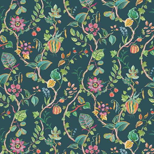 Purchase Sample - W7816-01 Rhapsody Mythica Mallard. Osborne & Little Wallpaper