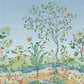 Purchase Pattern W7817-03 pattern name & colorRhapsody Mythica Mural Azure Grasscloth. Osborne & Little Wallpaper