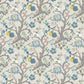 Purchase Product W7818-04 pattern name & colorRhapsody Puzzlewood Indigo. Osborne & Little Wallpaper