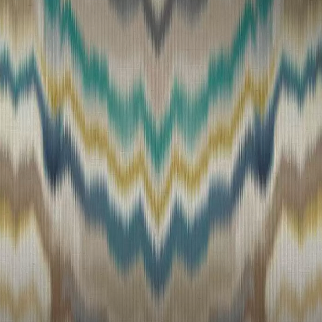Purchase Item W7850-03 pattern name & color Irisa Petrol/Gold Grasscloth. Osborne & Little  Wallpaper