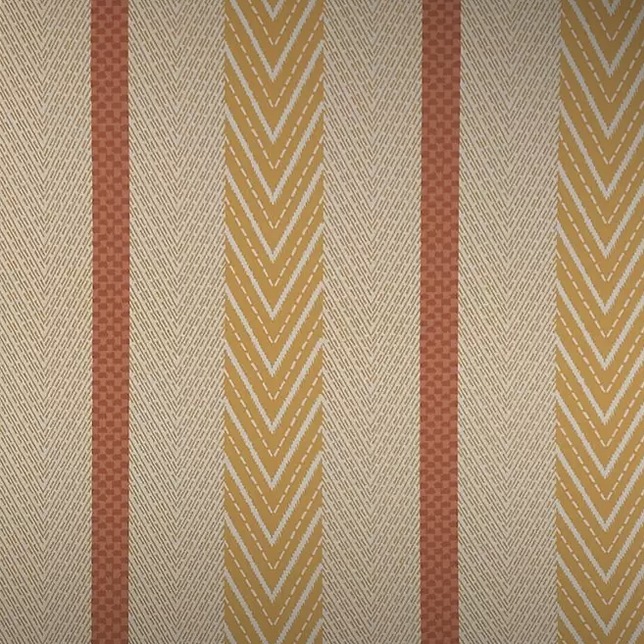 Purchase Pattern W7856-02 pattern name & color Irisa Sagitta Amber/Terracotta Osborne & Little  Wallpaper