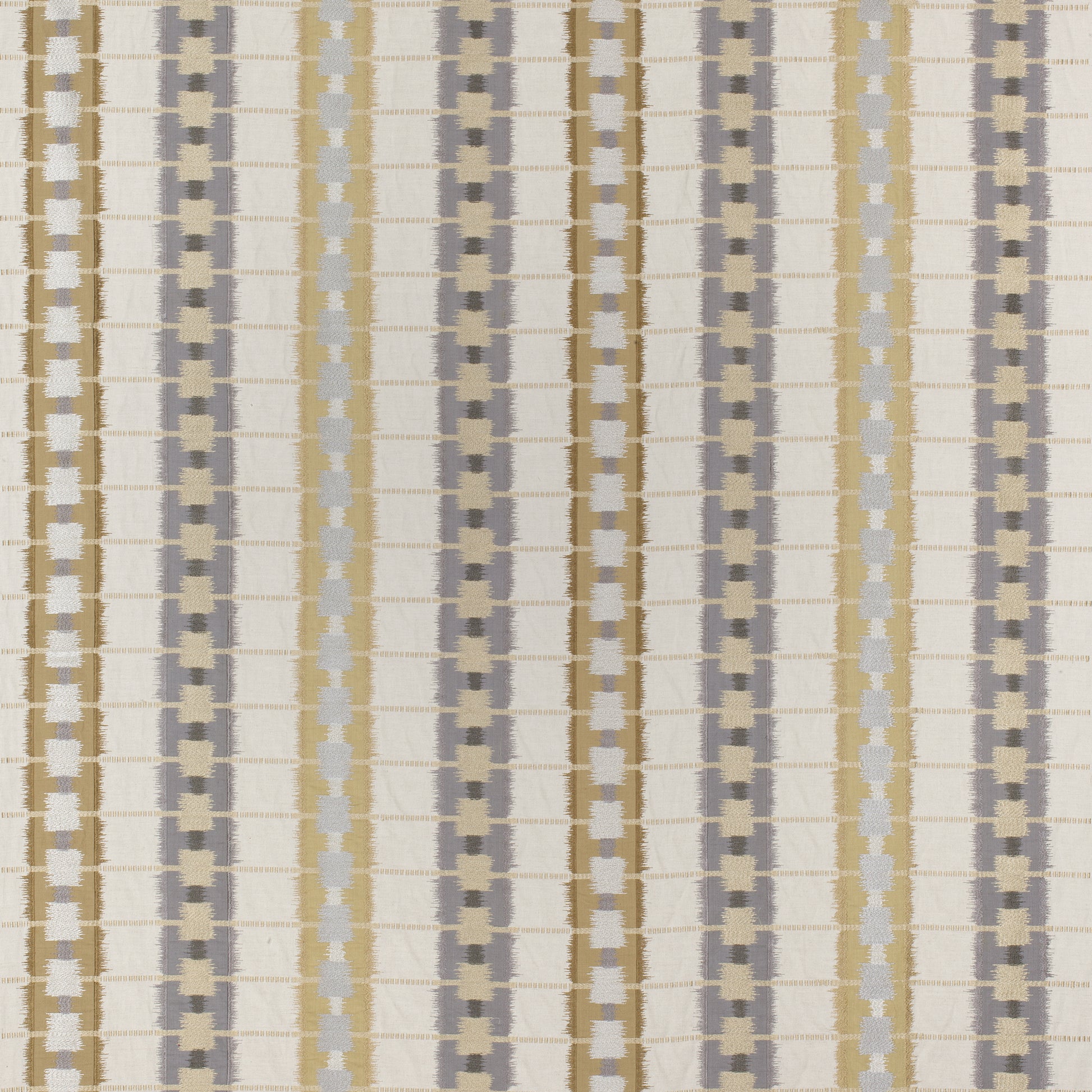 Purchase Thibaut Fabric Item# W788712 pattern name Sri Lanka Embroidery color Grey