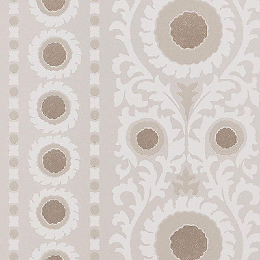 Purchase W7904-02 | Byzance Samrina Ivory/Gilver - Osborne & Little Wallpaper