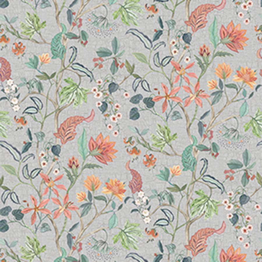 Purchase W7907-02 | Byzance Chellah Metallic Silver - Osborne & Little Wallpaper