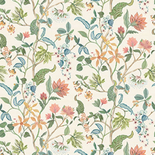 Purchase W7907-03 | Byzance Chellah Ivory/Blush - Osborne & Little Wallpaper