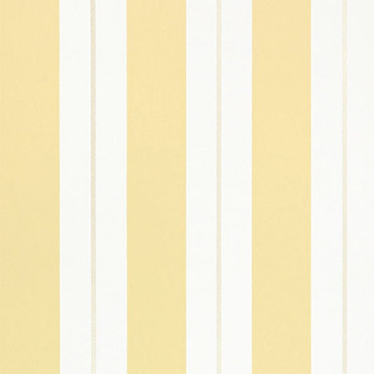 Purchase W7980-03 | Alberti Bramante Stripe Lemon - Osborne & Little Wallpaper