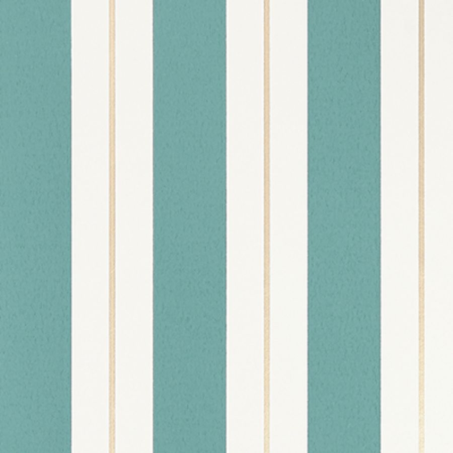 Purchase W7980-09 | Alberti Bramante Stripe Teal - Osborne & Little Wallpaper