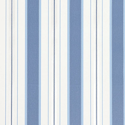 Purchase W7982-06 | Alberti Peruzzi Stripe Indigo - Osborne & Little Wallpaper