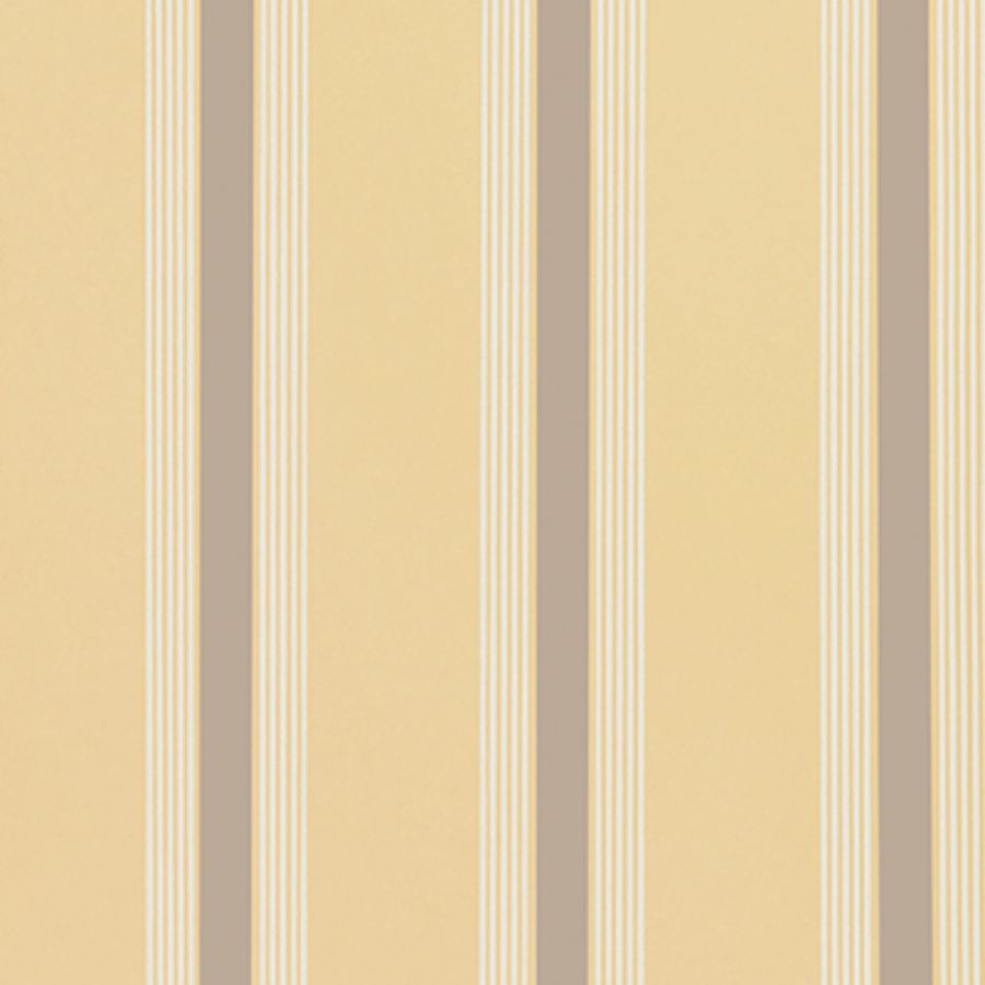 Purchase W7983-04 | Alberti Manetti Stripe Lemon - Osborne & Little Wallpaper