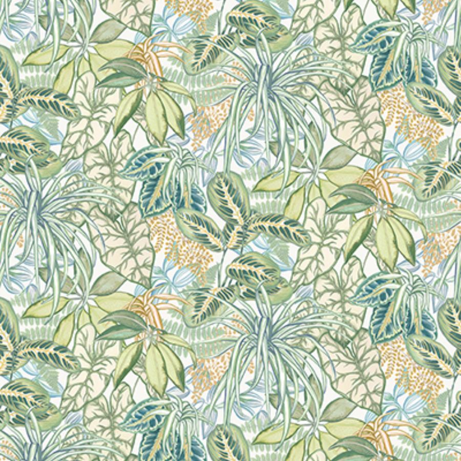 Purchase W8032-02 | Ananda Hothouse Leaf - Osborne & Little Wallpaper