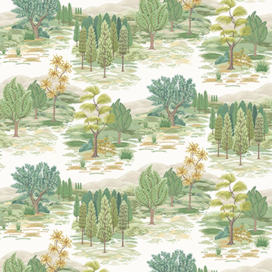 Purchase W8035-01 | Ananda Monteverde Leaf - Osborne & Little Wallpaper