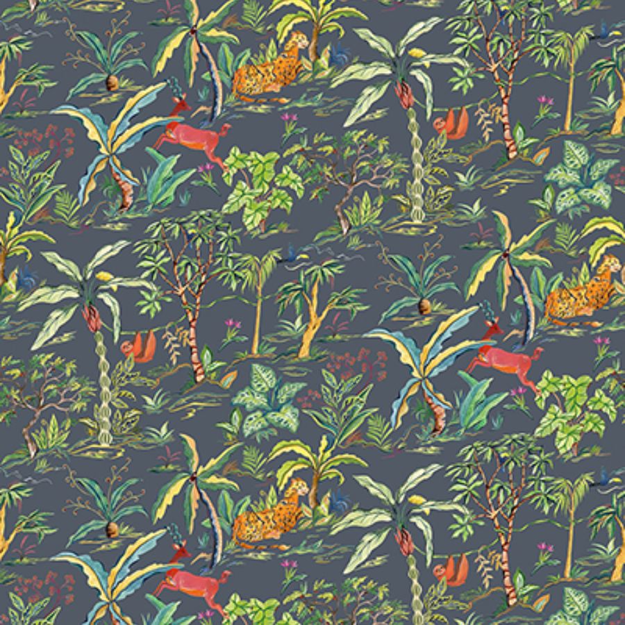Purchase W8036-01 | Ananda Salento Midnight/Apple - Osborne & Little Wallpaper