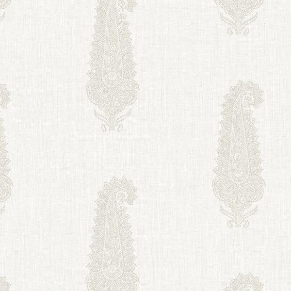 Sample WBP10405.WT.0 Kashmiri Buff Paisley Winfield Thybony Wallpaper