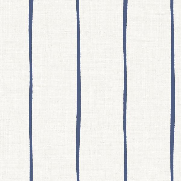 Sample WBP10702.WT.0 Ribbon Indigo Geometric Winfield Thybony Wallpaper
