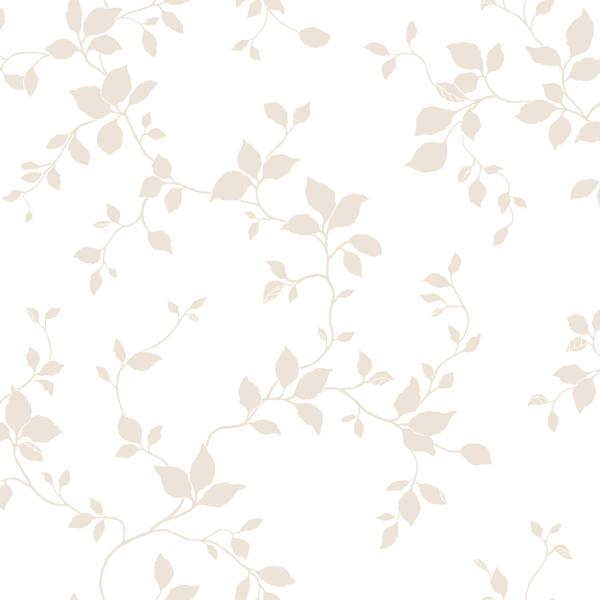Sample - Wdr1029-Wt | Elvin, Beige Botanical - Winfield Thybony Wallpaper - Wdr1029.Wt.0