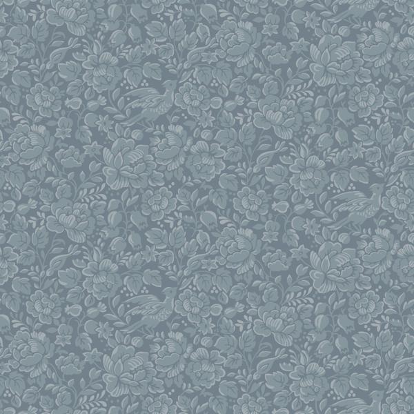 Sample - Wdr1034-Wt | Birdie, Blue Animals - Winfield Thybony Wallpaper - Wdr1034.Wt.0