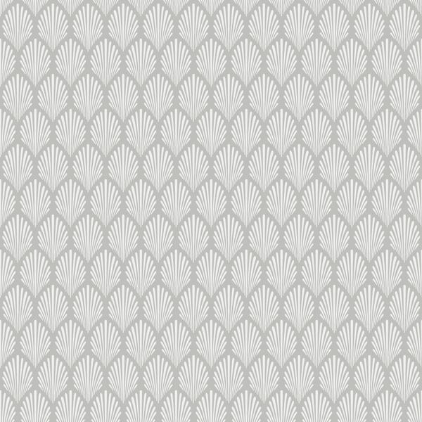 Sample - Wdr1053-Wt | Fanfare, Grey Geometric - Winfield Thybony Wallpaper - Wdr1053.Wt.0