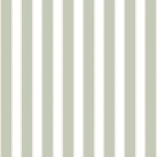 Sample - Wdr2005-Wt | Gracil Stripe, Green Stripes - Winfield Thybony Wallpaper - Wdr2005.Wt.0