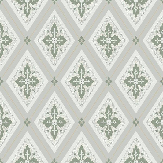 Purchase Wdr2019-Wt Lily, Green Diamond - Winfield Thybony Wallpaper - Wdr2019.Wt.0