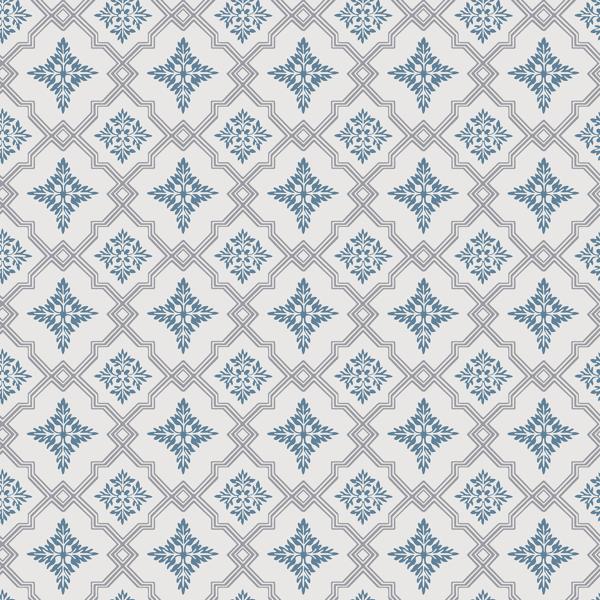 Sample - Wdr2047-Wt | Gabriela, Blue Diamond - Winfield Thybony Wallpaper - Wdr2047.Wt.0
