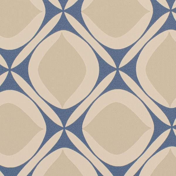 Sample - Wdw2102P-Wt | Avalon, Blue Geometric - Winfield Thybony Wallpaper - Wdw2102P.Wt.0