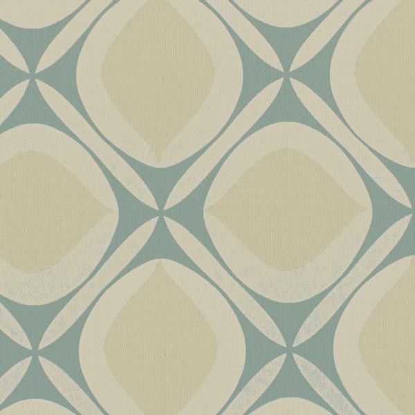 Sample - Wdw2105P-Wt | Avalon, Blue Geometric - Winfield Thybony Wallpaper - Wdw2105P.Wt.0
