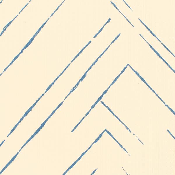 Sample - Wdw2114P-Wt | Marin, Blue Chevron - Winfield Thybony Wallpaper - Wdw2114P.Wt.0