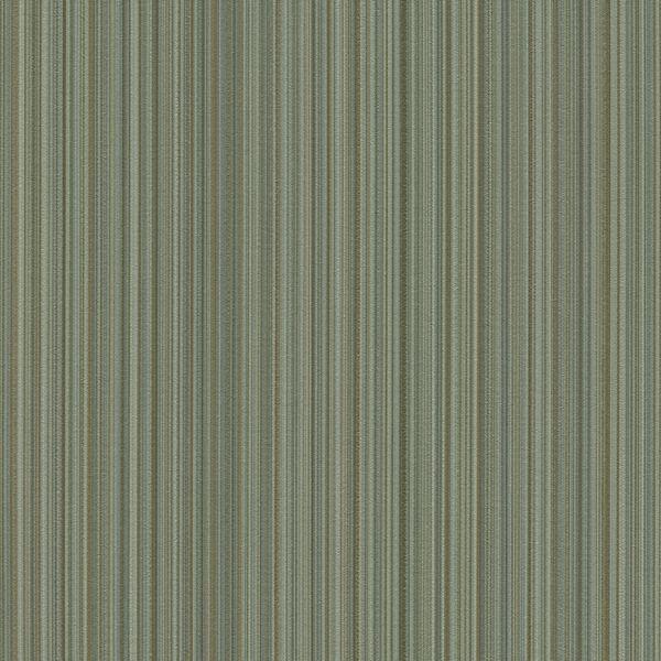 Sample - Wdw2200P-Wt | Bengal, Green Stripes - Winfield Thybony Wallpaper - Wdw2200P.Wt.0