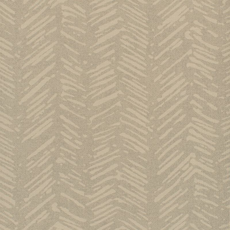 Sample - Whf1657.Wt.0 | Fresco, Beige Chevron - Winfield Thybony Wallpaper