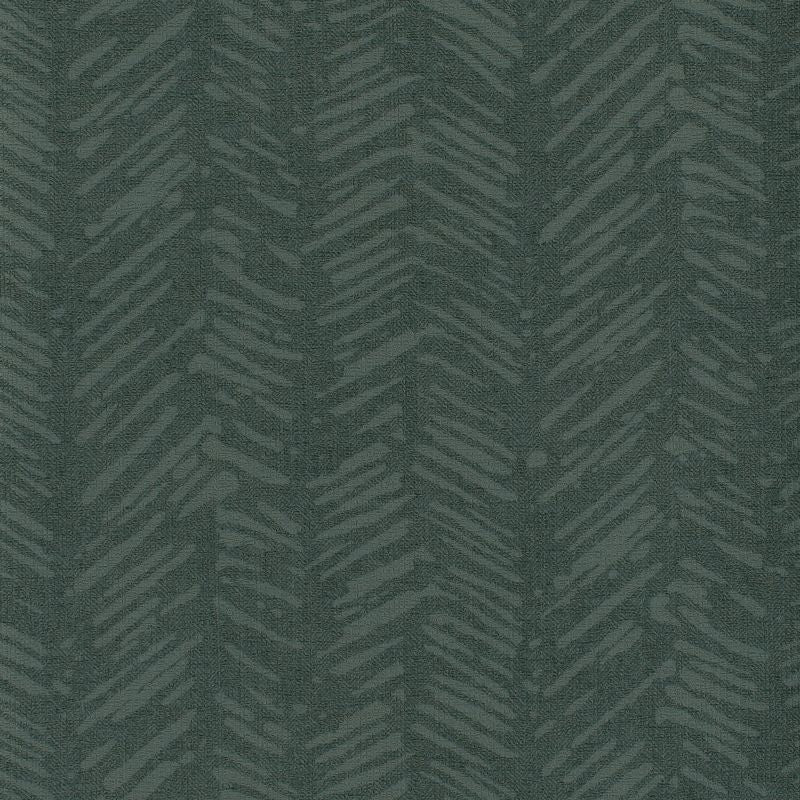 Sample - Whf1660.Wt.0 | Fresco, Green Chevron - Winfield Thybony Wallpaper