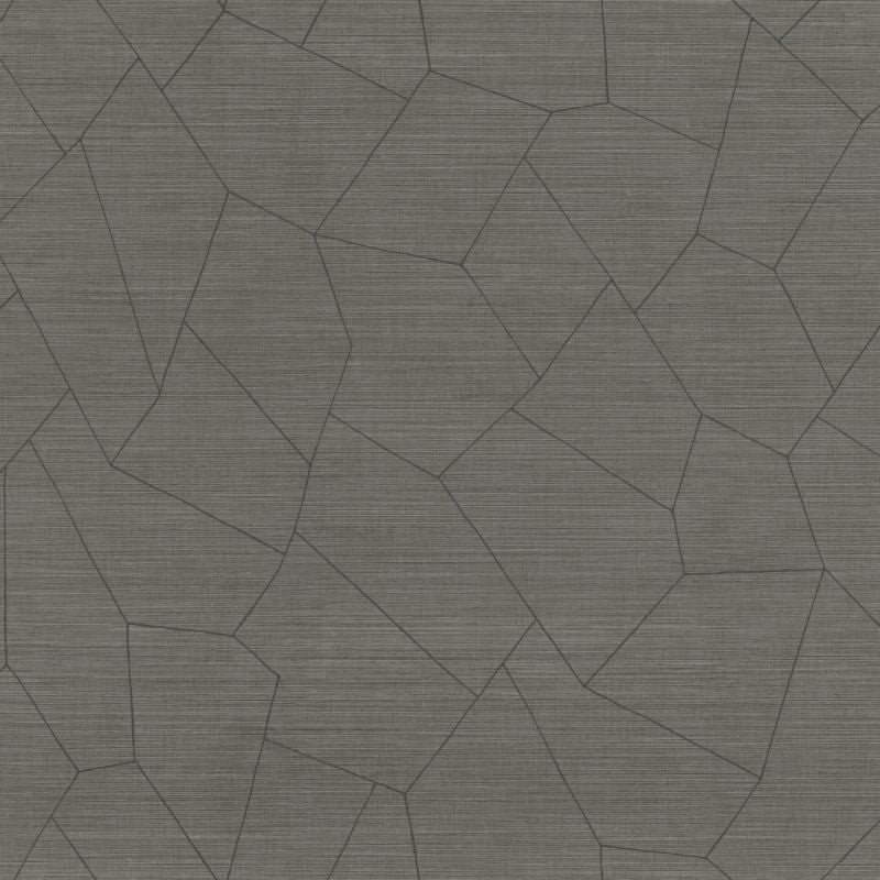 Sample - Whf1748.Wt.0 | Vivace, Grey Modern - Winfield Thybony Wallpaper