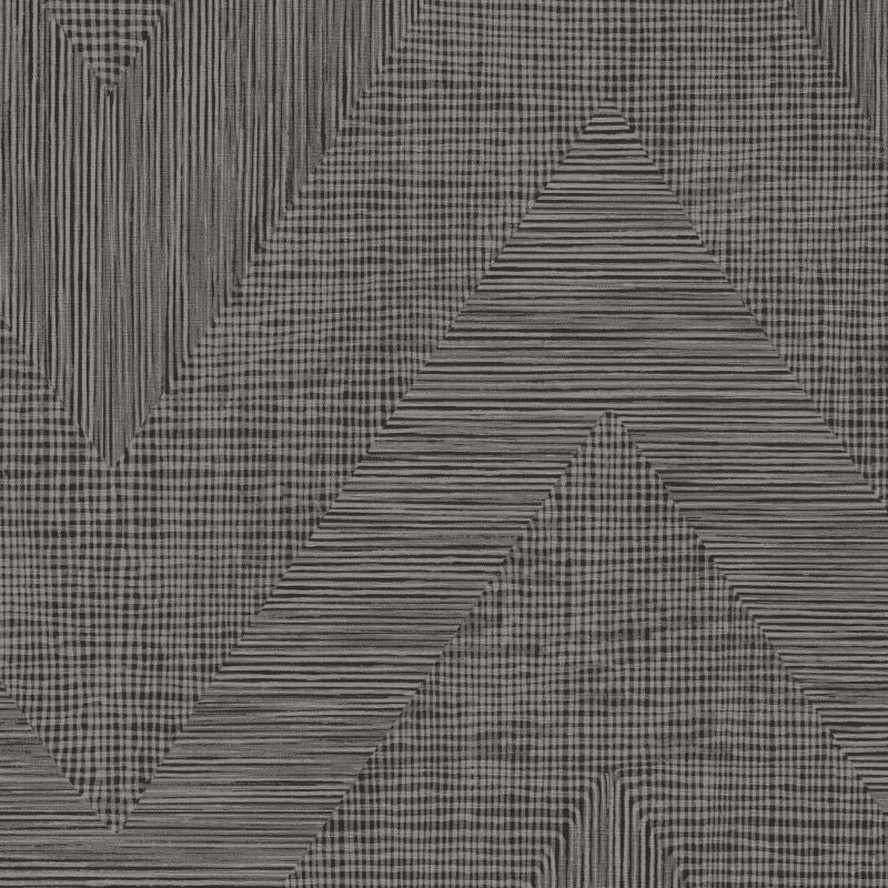 Sample - Whf1773.Wt.0 | Thistle, Grey Fabric Texture - Winfield Thybony Wallpaper