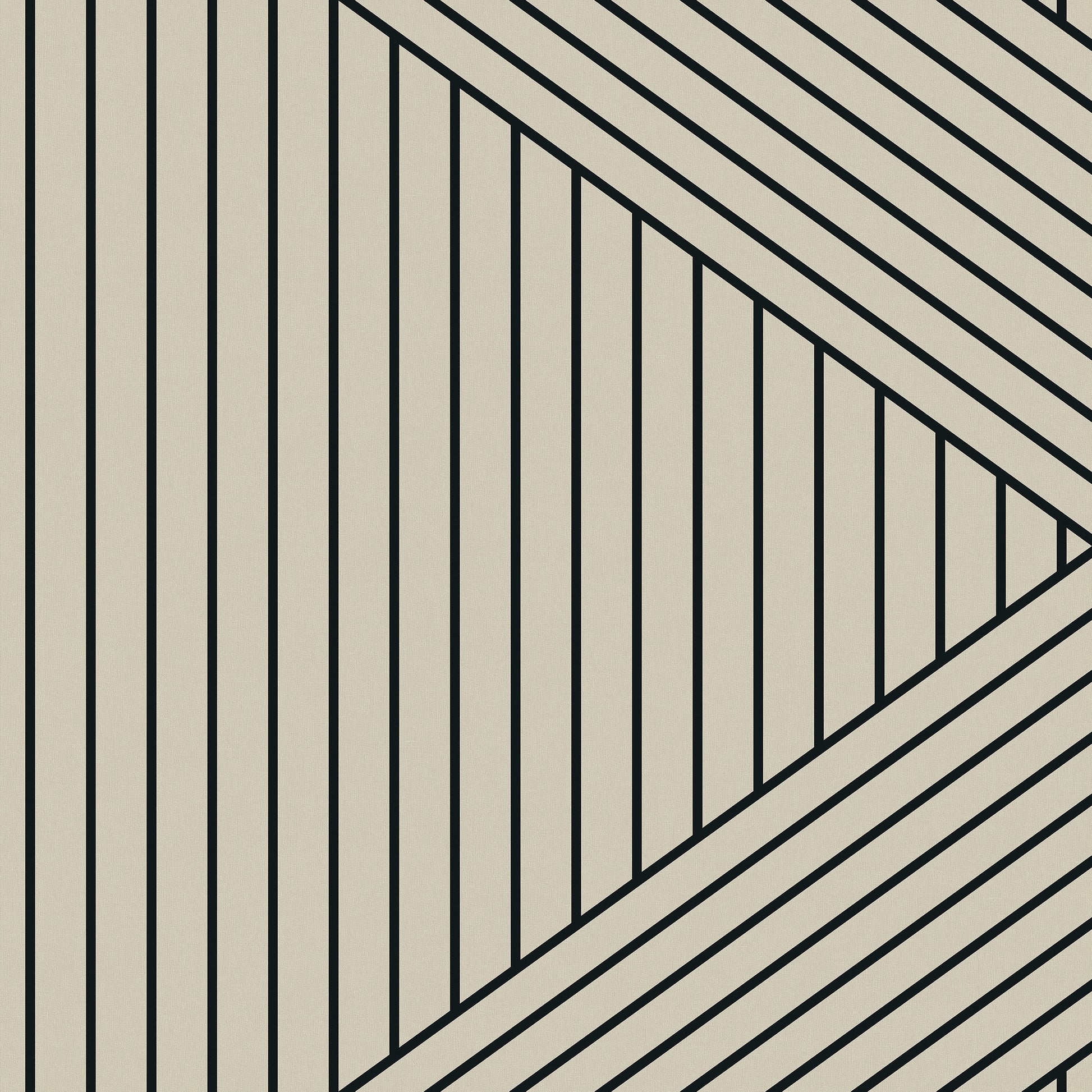 Sample - Whf1965-Wt | Concourse, Black Geometric - Winfield Thybony Wallpaper - Whf1965.Wt.0