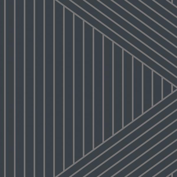 Sample - Whf1967-Wt | Concourse, Blue Geometric - Winfield Thybony Wallpaper - Whf1967.Wt.0