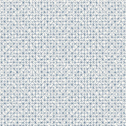 Purchase Whf2023-Wt Maritime, Blue Geometric - Winfield Thybony Wallpaper - Whf2023.Wt.0