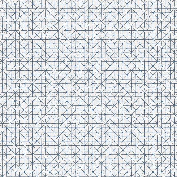 Sample - Whf2023-Wt | Maritime, Blue Geometric - Winfield Thybony Wallpaper - Whf2023.Wt.0