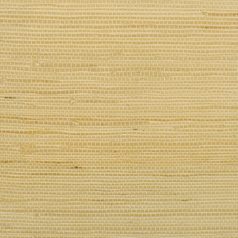 Sample - Wiw2501.Wt.0 | Montego, Yellow Faux Grasscloth - Winfield Thybony Wallpaper