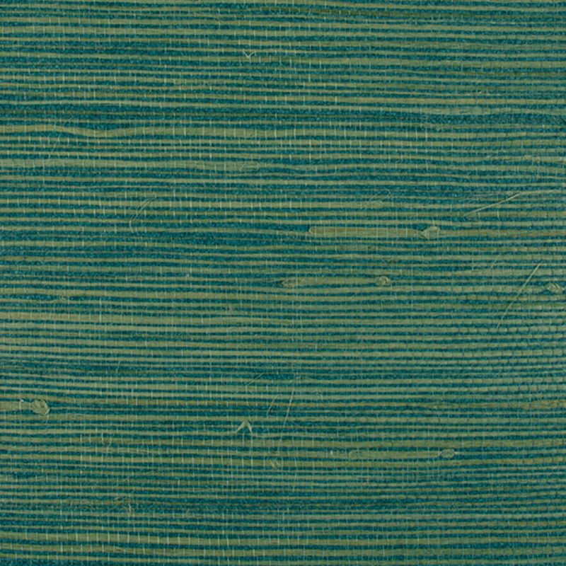 Sample - Wiw2506.Wt.0 | Montego, Green Faux Grasscloth - Winfield Thybony Wallpaper