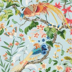 Purchase Old World Weavers Fabric SKU WJR6822D0001, Botany Bay | Wallcovering Sky Multi 1