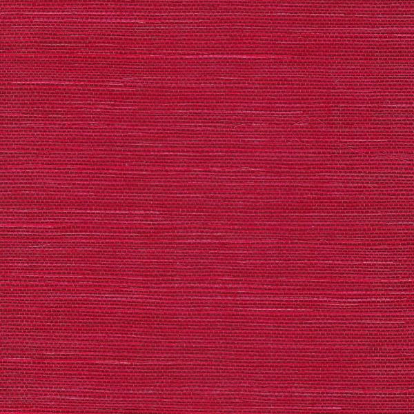 Sample - Wnr2072-Wt | Chiyo Sisal, Red Solid - Winfield Thybony Wallpaper - Wnr2072.Wt.0
