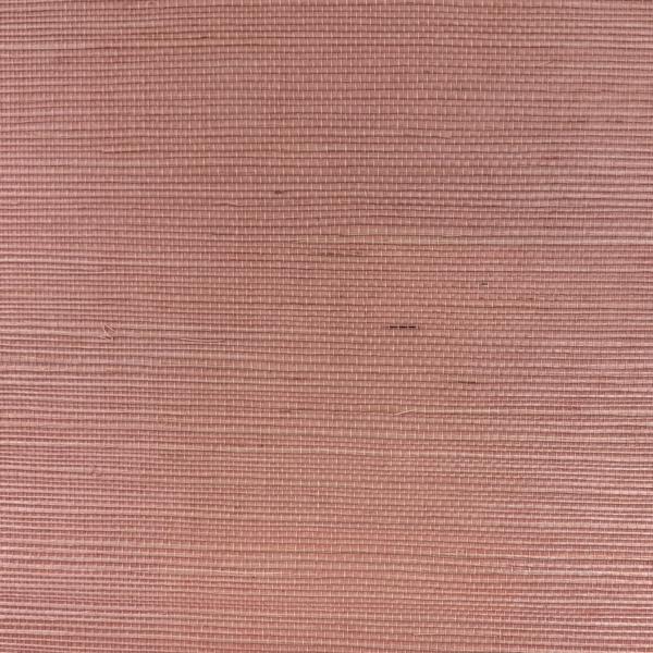 Sample - Wnr2073-Wt | Chiyo Sisal, Pink Solid - Winfield Thybony Wallpaper - Wnr2073.Wt.0