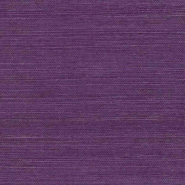 Sample - Wnr2137-Wt | Chiyo Sisal, Purple Solid - Winfield Thybony Wallpaper - Wnr2137.Wt.0