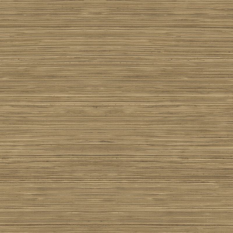 Sample - Wtk15327.Wt.0 | Grasscloth Texture, Brown Faux Grasscloth - Winfield Thybony Wallpaper